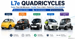Faster Than L6e Microcars, Smaller Than a Hatch: Why L7e Quadricycles Matter for Urban EVs