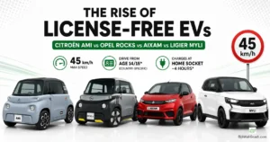 The Rise of License-Free EVs: Citroën Ami vs Opel Rocks vs Aixam vs Ligier Myli