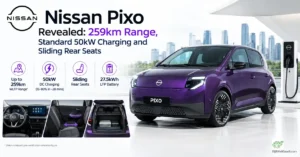 Nissan Pixo Is the First A-Segment EV With Google Gemini Built In