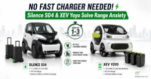 No Fast Charger Needed: How Silence S04 & XEV Yoyo Solve Micro-EV Range Anxiety