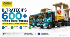 UltraTech’s 600+ Electric Truck Expansion Could Become the Demand Catalyst India’s Heavy-Duty EV Sector Needs