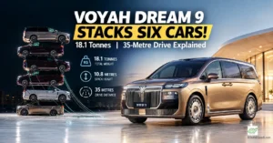 The VOYAH DREAM 9 Just Carried an 18.1-Tonne Car Stack. Here’s What Happened Next