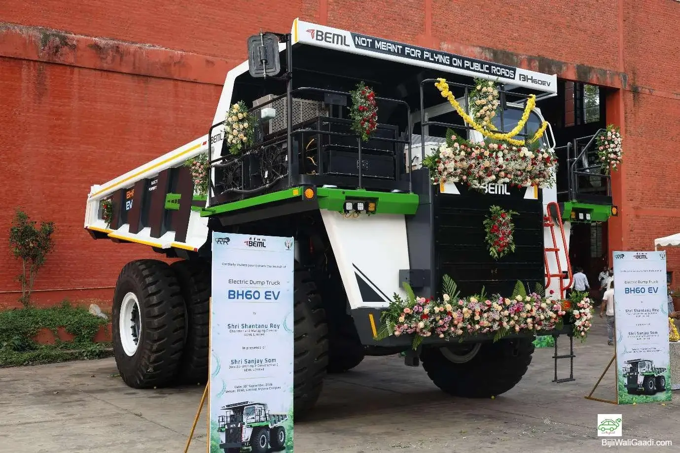 BEML BH60-EV Electric Dump Truck