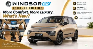 MG Windsor EV Indulge Edition: Price, Features, Range and How It Differs from the Regular Windsor