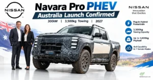 Nissan Navara Pro PHEV Confirmed for Australia in 2027: 300kW Plug-In Hybrid Ute With 3,500kg Towing